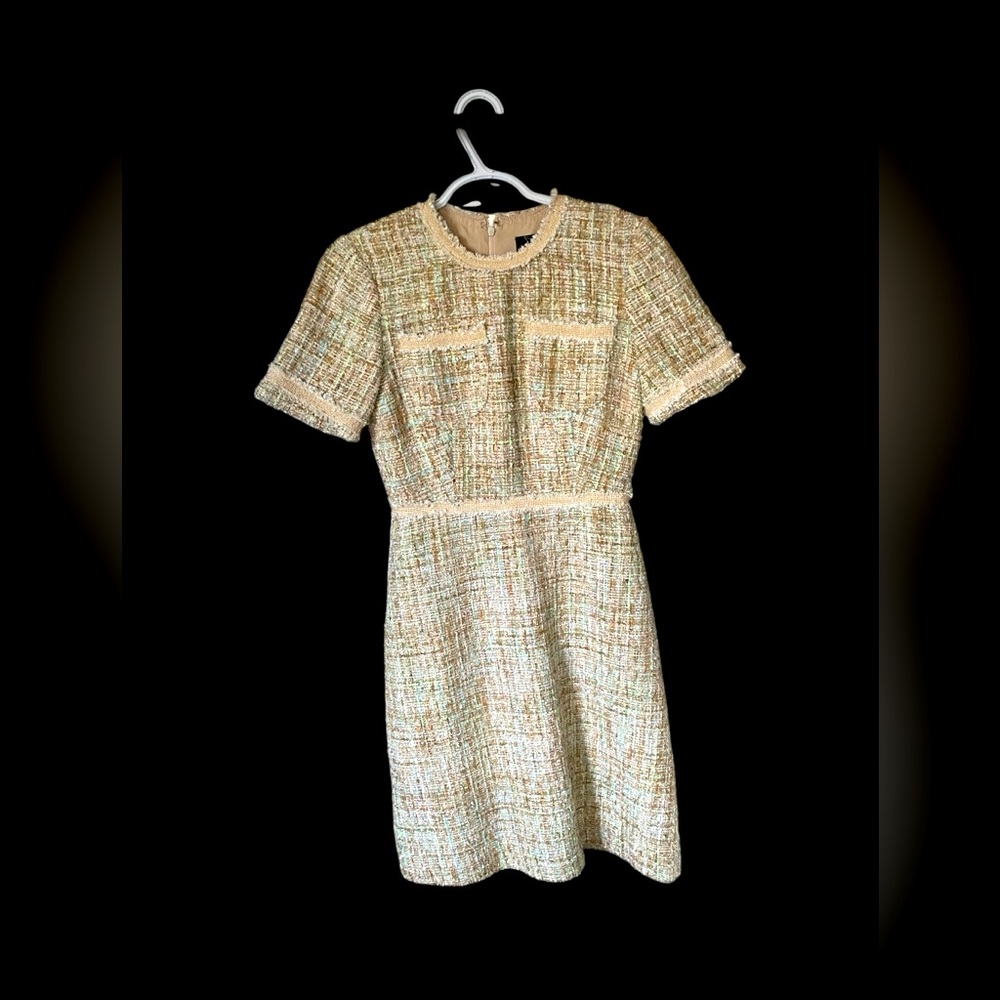 Gorgeous lined tweed dress